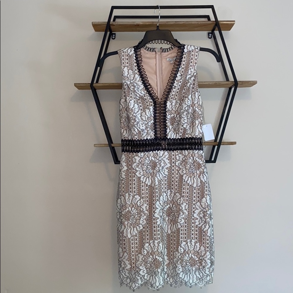 White lace dress